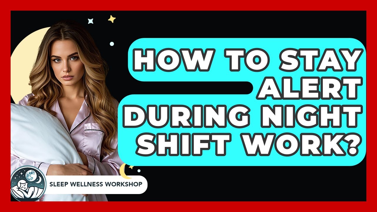 How To Stay Alert During Night Shift Work? - Sleep Wellness Workshop