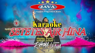 Download lagu Karaoke Setetes Air Hina - Rhoma Irama & Soneta Group || Karaoke Dangdut mp3