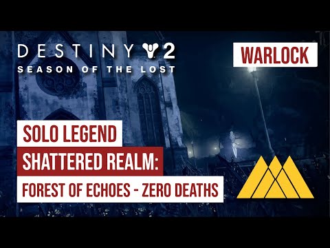 Solo Legend Shattered Realm: Forest of Echoes - No Deaths & Under 25 | Destiny 2 Season of the Lost