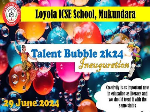 Talent Bubble Inauguration 2024-25