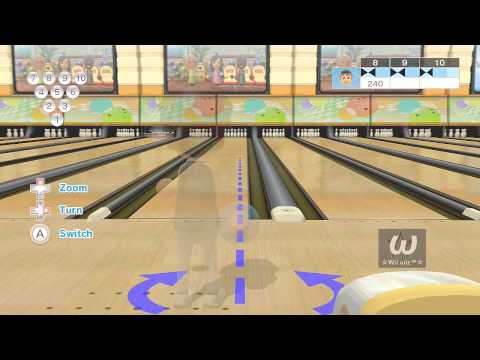 Wii Sports Club - Bowling: 10-pin game - Perfect Game