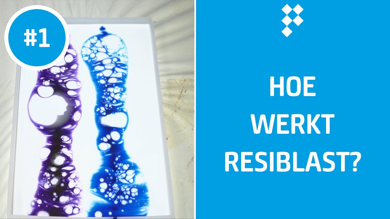 Cel-effecten in epoxy creëren met Resi-Blast | Resin Art
