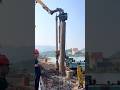Pile protection construction process#mechanical#excavator #shorts