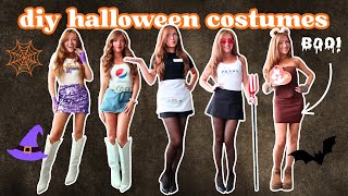 7 DIY Halloween Costume Ideas with OR without a Cricut 🎃 | SO EASY!