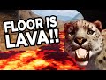 Can we beat LAVA CHALLENGE in Planet Zoo!?