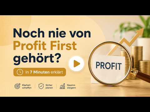 Profit First einfach erklärt: mehr Liquidität, Gewinn und Unternehmerlohn für Selbständige und KMU – mit Treuhand J. Brüni GmbH.
