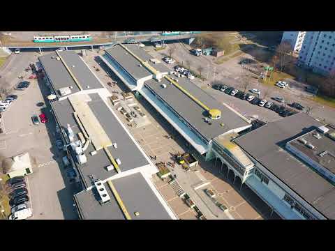 Vårväderstorget från ovan - Våren 2022