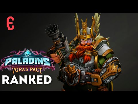 SOLO TANK 💎 Barik Competitivo 💎 con UwUPlayer | PALADINS RANKED GAMEPLAY ESPAÑOL