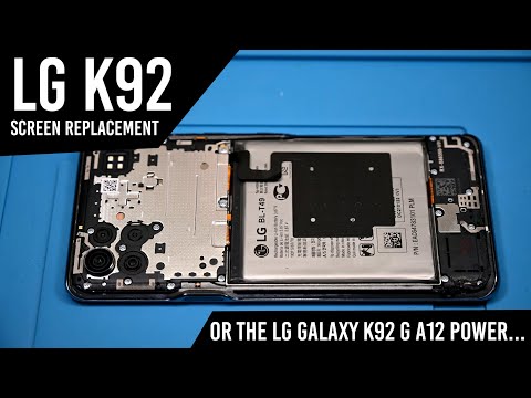 LG K92 Screen Replacement - The K92 Galaxy Power A12 G?