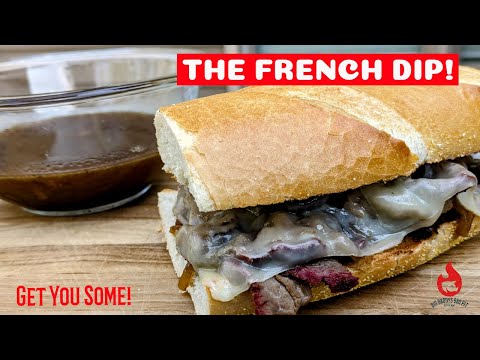 Delicious French Dip Sandwich With A Tasty Homemade Au Jus