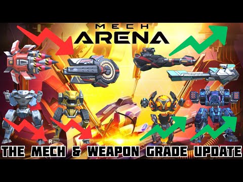 FINALLY!! 🤩 IT’S HERE - MECH & WEAPON GRADE UPDATE | MECH ARENA