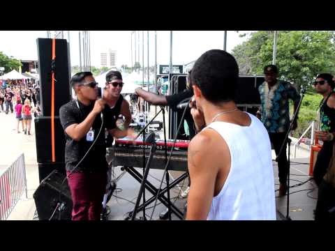 Larry G(ee)  - "Camera Phone (Remix)" Live On Van's Warped Tour 2012