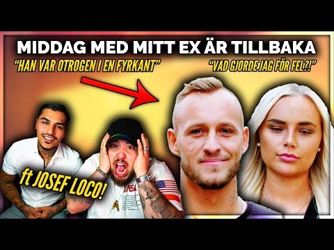 MIDDAG MED MITT EX med JOSEF LOCO *HAN VAR OTROGEN I EN FYRKANT?!*