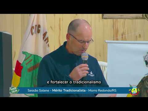 Vereador Paulinho Crizel - Dia 15/09/2026 - Sessão Solene Mérito Tradicionalista
