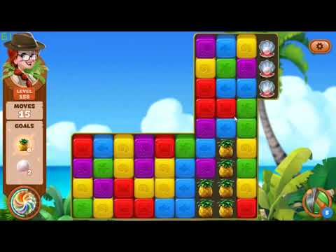 Lost Island Blast Adventure level 158