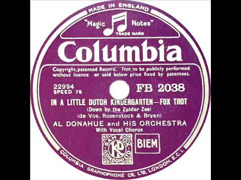 Al Donahue - In A Little Dutch Kindergarten (Paula Kelly)