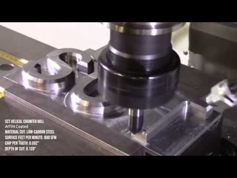 High Performance Helical Chamfer Mills by Scientific Cutting Tools