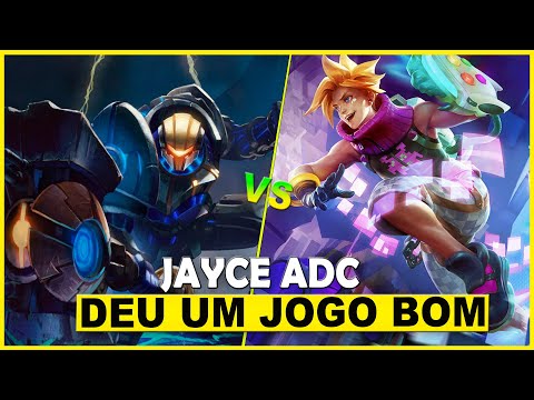 JAYCE ADC DA PARA BRINCAR  - JAYCE VS EZREAL