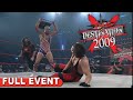 Destination X 2009 Full PPV Sting Vs Angle Jeff Jarrett Guest Ref Mick Foley Guest Enforcer
