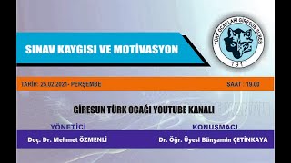 Sınav Kaygısı ve Motivasyon