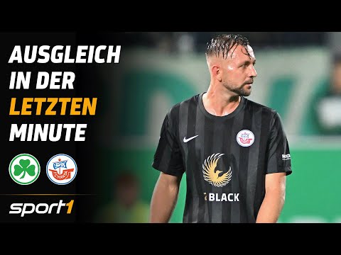 Greuther Fürth - Hansa Rostock | 2. Bundesliga Tore und Highlights 12. Spieltag | SPORT1