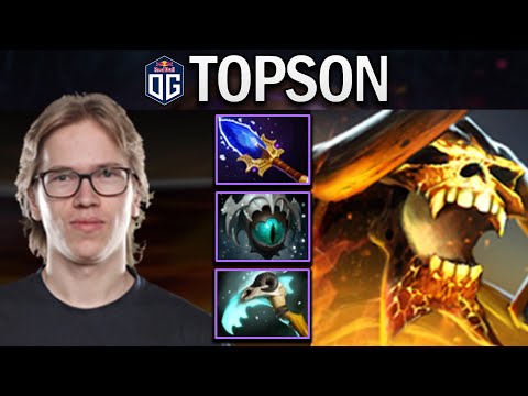 OG.TOPSON CLINKZ WITH AGHANIMS-VYSE - DOTA 2 7.30 GAMEPLAY