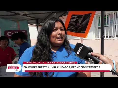 Actividades de concientización por el Día de Respuesta al VIH en Perico