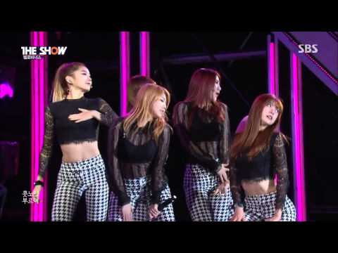 150108 HELLOVENUS 헬로비너스   Sticky Sticky 끈적끈적 @ THE SHOW Winter Special