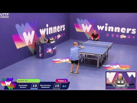 Winners League  27.08.21 Kuzmenko Dmytro - Storozhenko Oleksandr 16:00