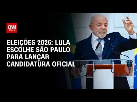 Por peso eleitoral, PT troca Brasília por SP para lançar Lula à reeleição | BASTIDORES CNN