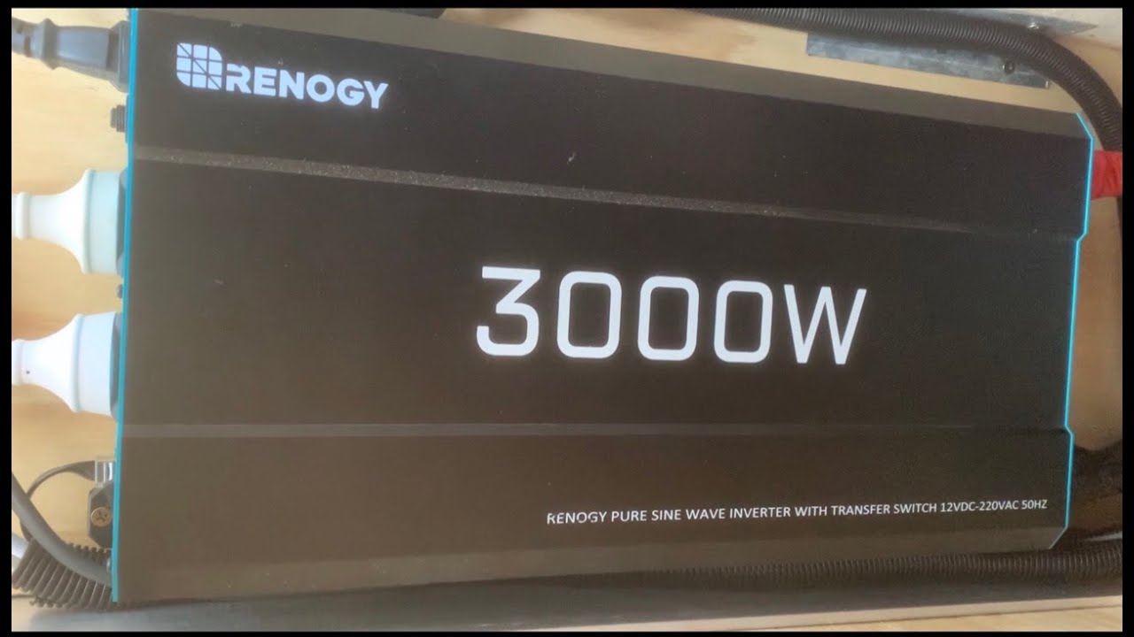 Watch video Renogy 3000 watt inverter 15 months on Now Renogy 3000 watt inverter 15 months on