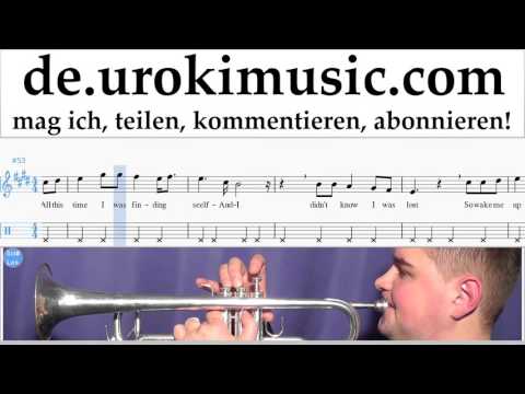Trompete Lernen Avicii - Wake Me Up Tabulatur Teil#2 um-a995