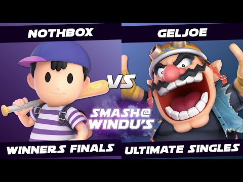 Smash @ Windu's 188 - NotHbox (Ness) vs GelJoe (Wario) - Winners Finals SSBU