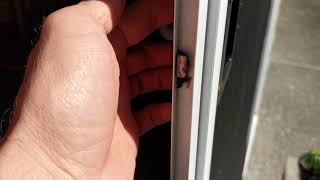 HOW TO BREAK INTO A SCREEN DOOR