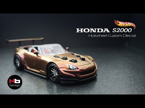 Honda s2000 howheels custom diecast