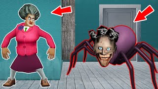Scary Teacher vs crazy Granny vs Ice Scream - funny horror animation (30 mins of fun)