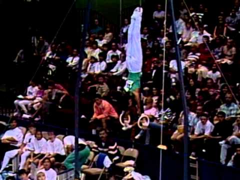 Andrei Kan - Still Rings - 1993 Hilton Gymnastics Challenge