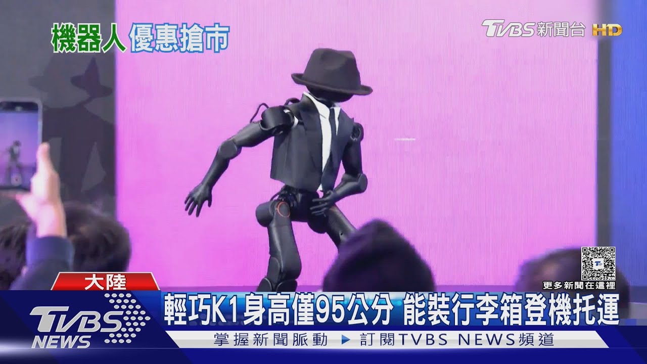趁雙11搶市占 陸平價人形機器人5萬有找!