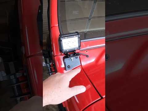 Cleanest Pod Light Install on Jeep Wrangler TJ!
