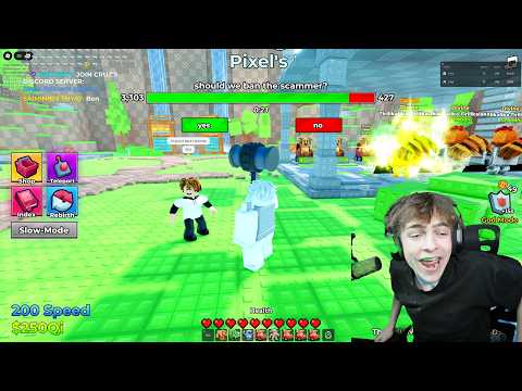 catching scammers in my game