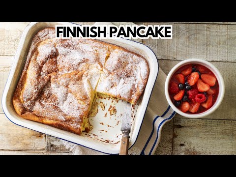 How to Make Finnish Pancakes