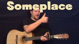 Someplace (Jake Bugg) Easy Guitar Lesson How to Play Tutorial