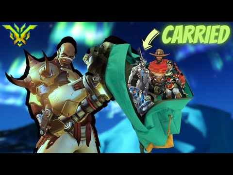 How to carry feeding teammates as Doomfist (Overwatch 2) Educational top 500 VOD Review.