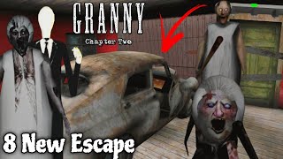 Granny Chapter 2 All New 8 Escape with Slenderman and Slendrina mother|| Granny 2 New Update