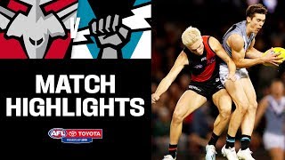 Essendon v Port Adelaide Match Highlights | Round 20, 2019 | AFL