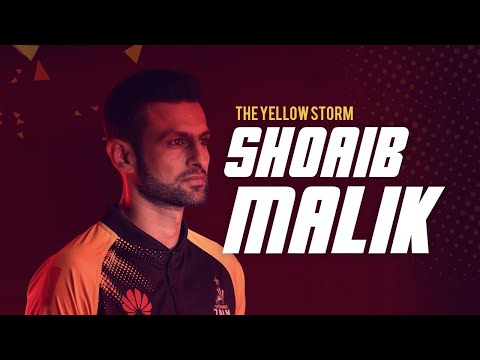 SHOAIB MALIK JOINS THE YELLOW STORM!