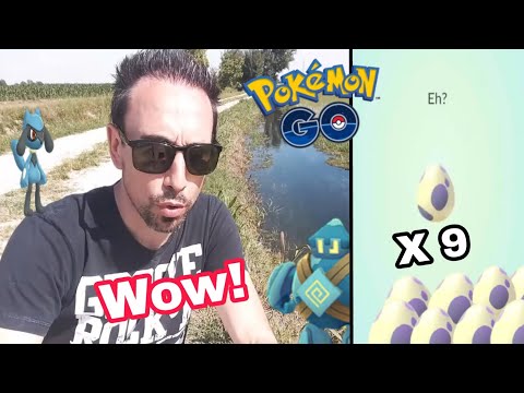 Schiudo 9 uova da 10Km! Si vola: Pokémon Go Ita