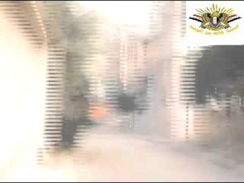 استهداف  قوات النظام من قبل كتيبة خالد بن الوليد في مدينة الرستن في محافظة حمص