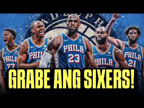 GRABE LAKAS ng Sixers! TINDI ng BIG 4! LeBron James, Jaylen Brown, Tyrese Maxey at Joel Embiid!