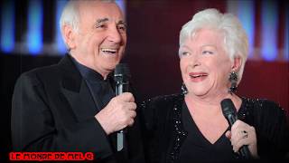 Charles Aznavour &amp; Line Renaud ~ Hier Encore... ♫ ❣